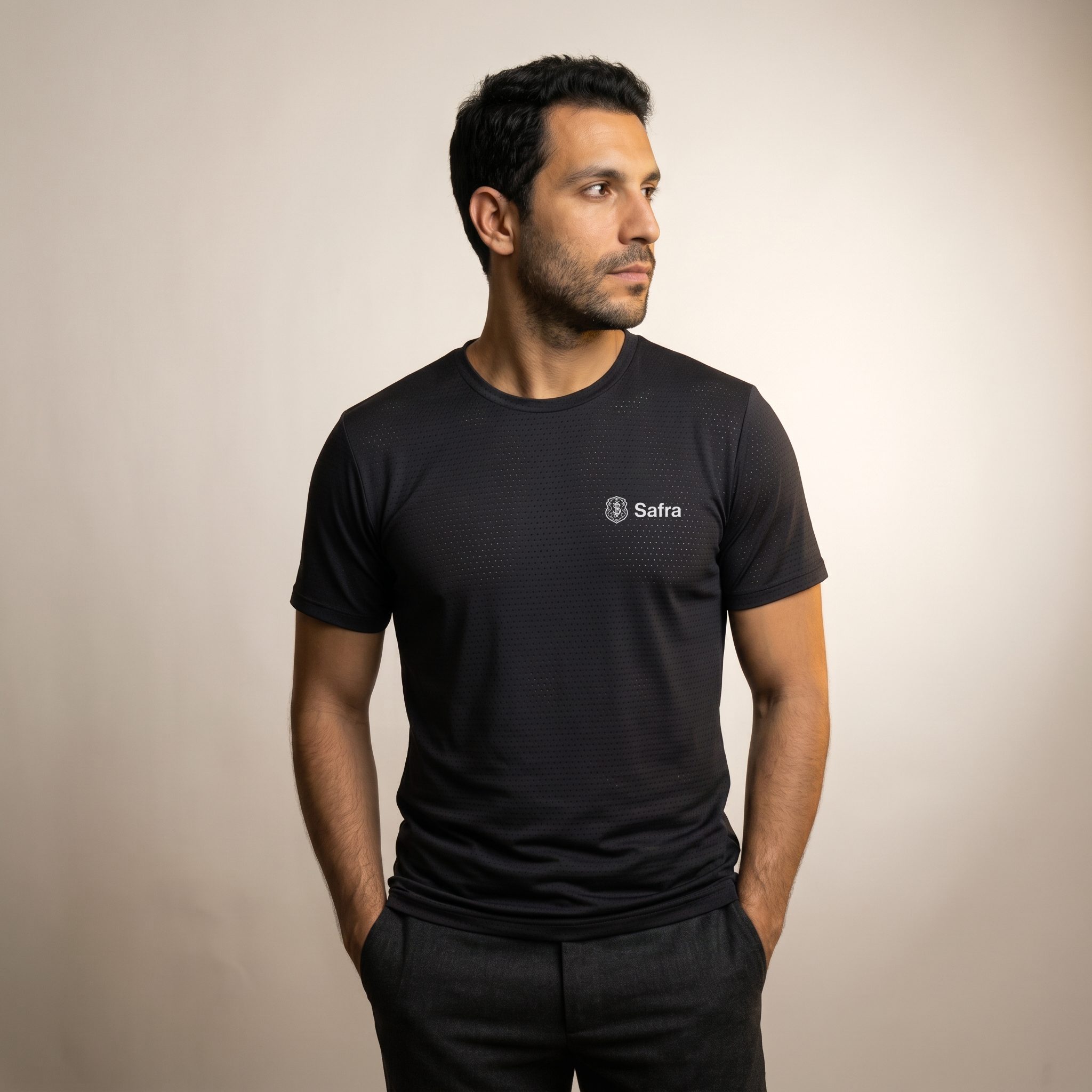 Camiseta Dry Fit Perfurade Preta