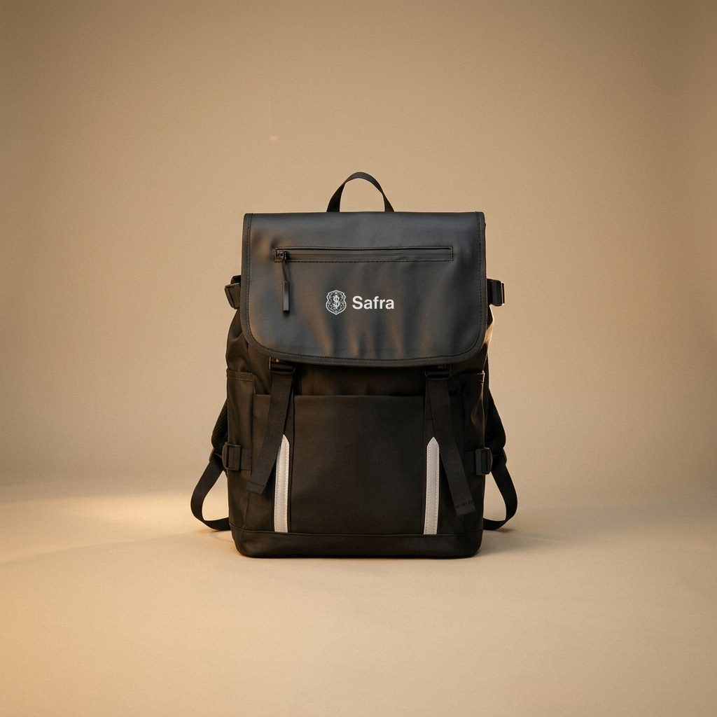 Mochila de Couro Sintético