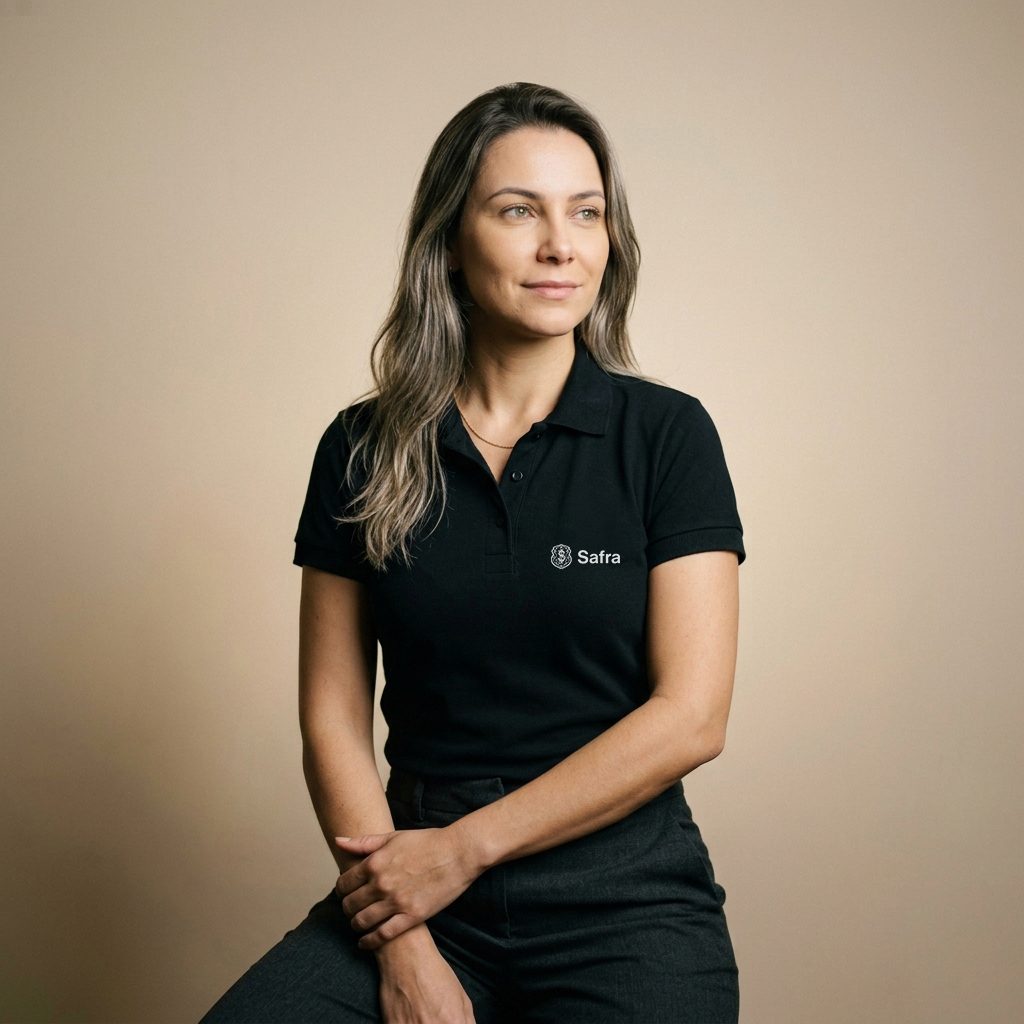 Polo Basic Feminina Preta