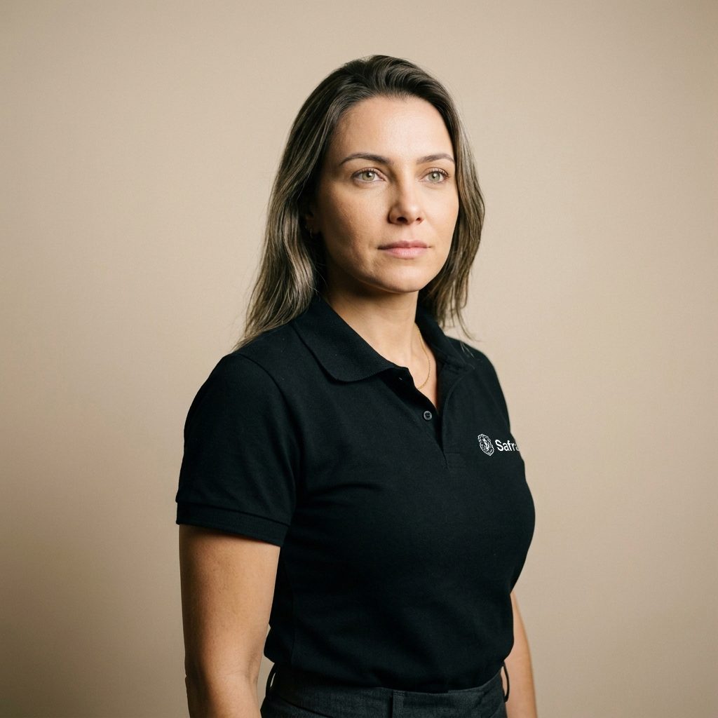 Polo Basic Feminina Preta
